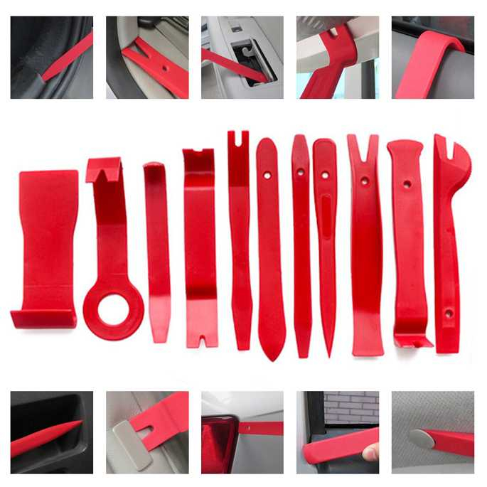 Set Alat Reparasi Dashboard Mobil Trim Removal Tool 13 In 1