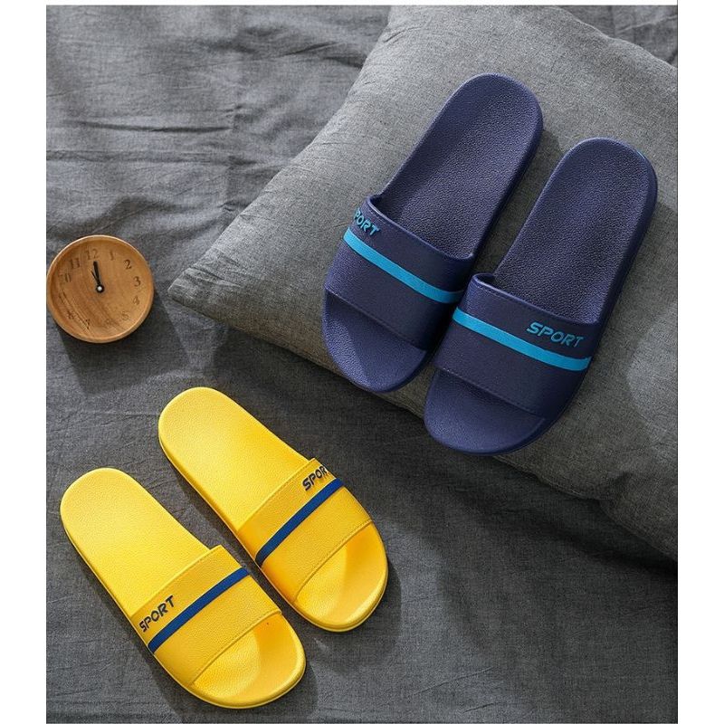 Sandal Pria Sandal Selop Cowok Sandal Slide Import Empuk Nyaman Anti Selip