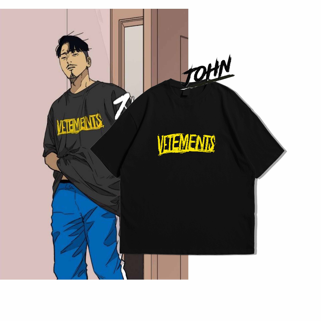 Kaos VETEMENTS / Baju Wind Breaker VETEMENTS