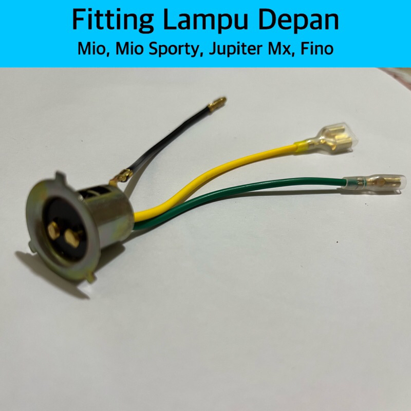 Fitting-Fiting-Cop-Socket-Soket Lampu Depan Mio & Mio Sporty & Fino