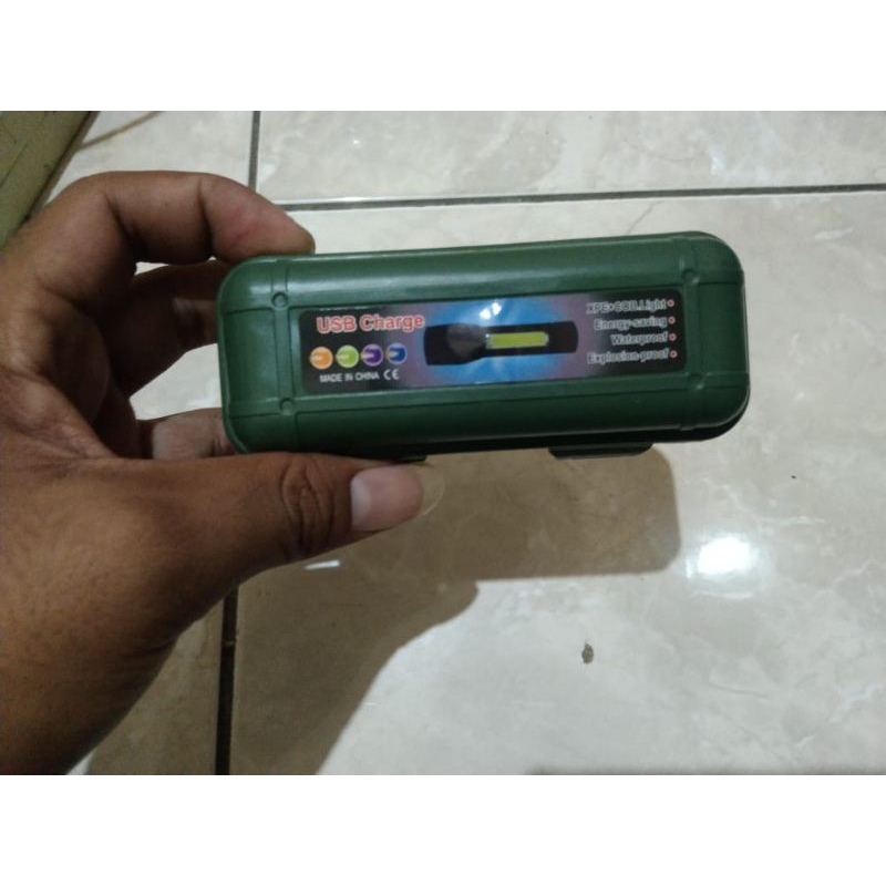 Senter Mini Outdoor Camping Police 50000 W Berkualitas