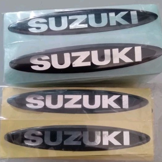 Stiker timbul emblem logo suzuki shogun