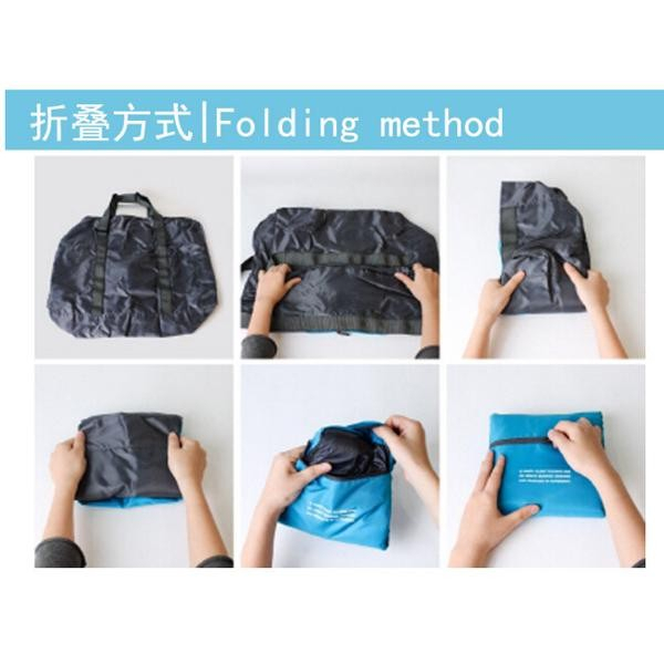 Tas Travel Bag Lipat Folding Kait Koper Tangan