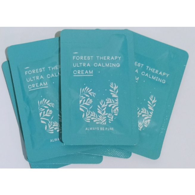 Always Be Pure - Forest Therapy Ultra Calming Cream sachet sample 2ml