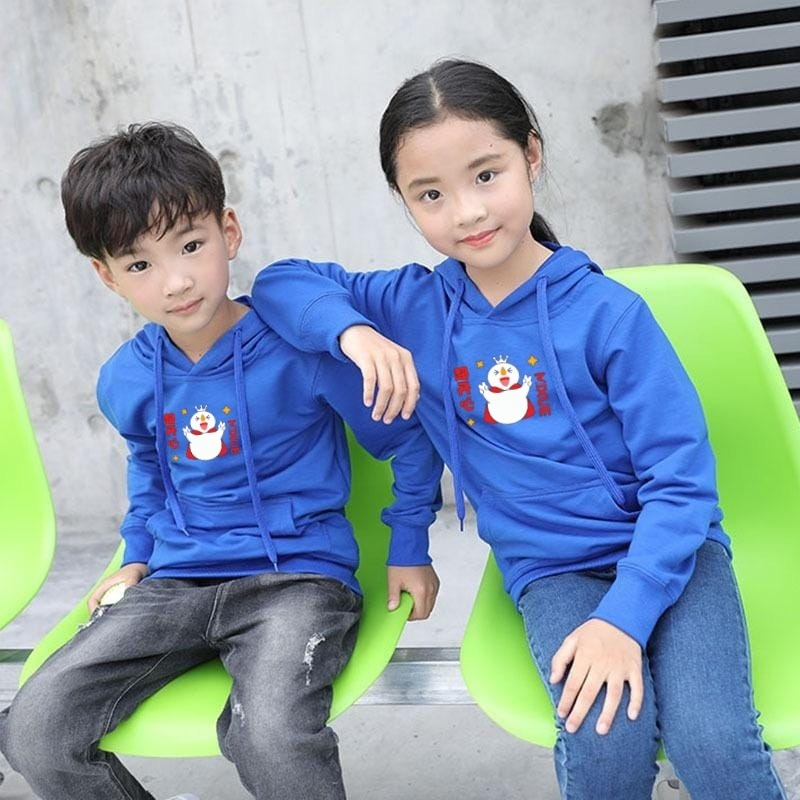 JOSJOLI_STORE/SWEATER HOODIE MIXUE 3/Atasan Anak Laki-Laki Lengan Panjang/Fit To XS S