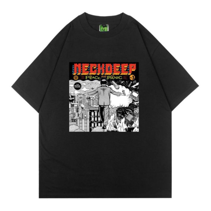 KAOS NECKDEEP PRIA DISTRO TSHIRT OVERSIZE ATASAN WANITA VOSKI