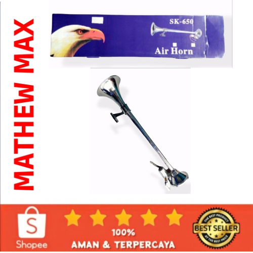 Klakson Big Horn Air Horn Klakson Angin Panjang 12V 24V