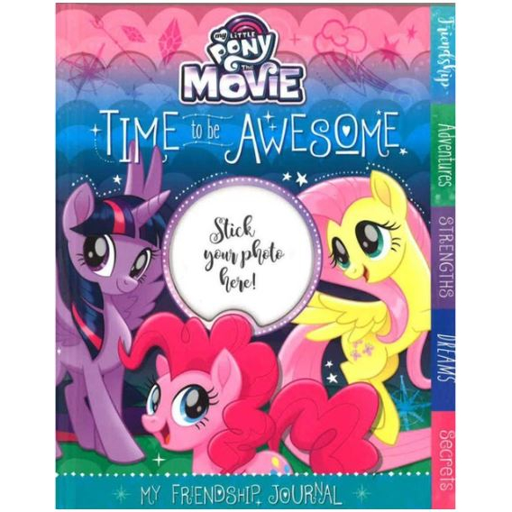 Buku Anak My Little Pony Movie Time to be Awesome Story Book Storybook / Buku Cerita Anak My Little Pony