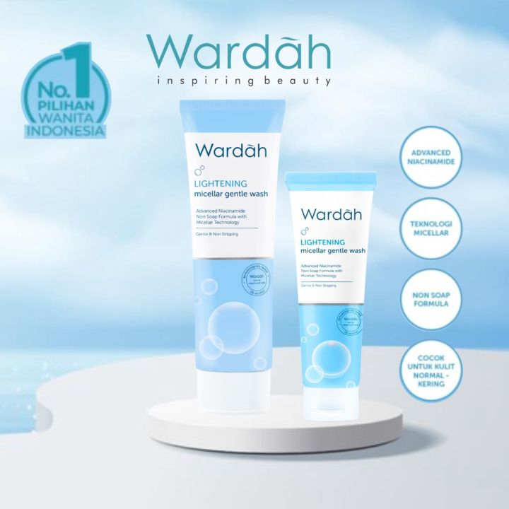 ❤ PAMELA ❤ WARDAH LIGHTENING MICELLAR GENTLE WASH