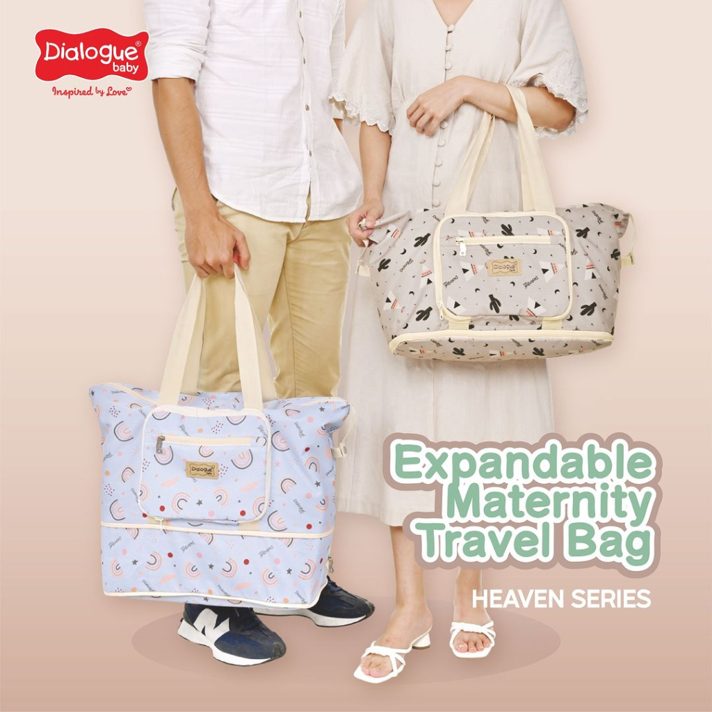 Expandable Maternity Travel Bag Heaven Series - DGT7517 - Dialogue Baby