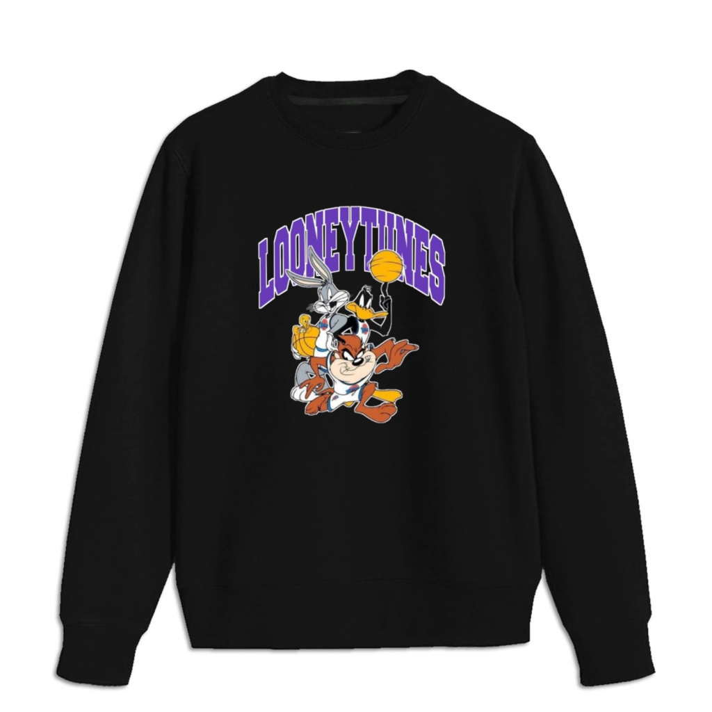 Jaket Hoodie Looneytunes Sablon / Sweater Looneytunes Pria &amp; Wanita / Hoodie Pria