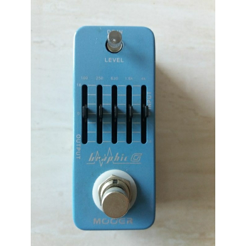 Effect Equaliser Gitar Mooer Graphic G