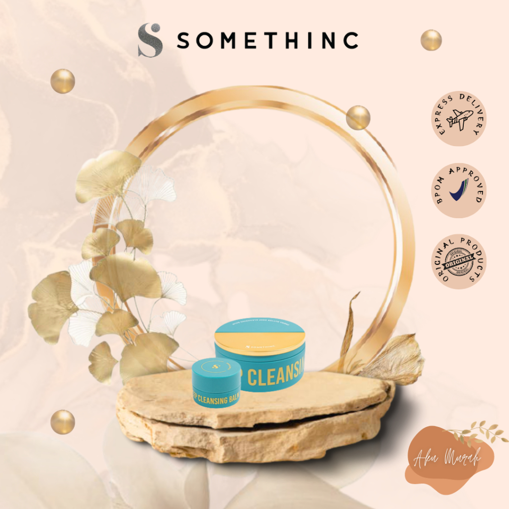 ✨ AKU MURAH ✨ SOMETHINC Omega Butter Deep Cleansing Balm - Pembersih Make Up (Balm)