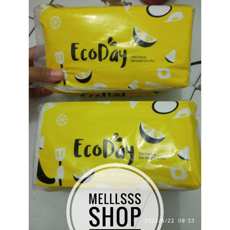 TISSUE ECODAY 250 LEMBAR