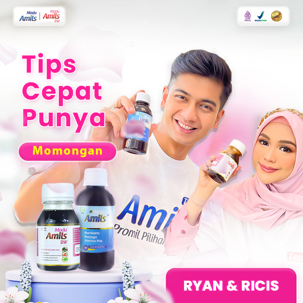 Amils - 1 Botol Madu Amils Penyubur Kandungan Wanita Original Penyubur Kandungan Promil Istri