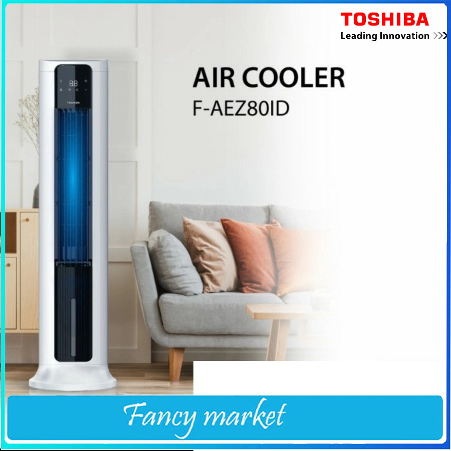 Air Cooler Tower Tohiba Tower Air Cooler Faez80Id 7 Liter Low Watt 65 W