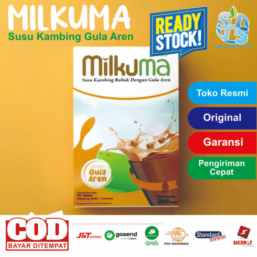 

Susu Kambing Milkuma Original Mengatasi Keluhan Asma TBC Batuk Influenza Serta Tulang kropos Maag Infeksi pada usus besar