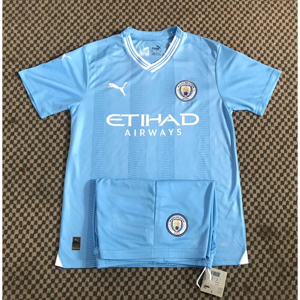 Jersey bola man city home 2023 - 2024 grade ori import