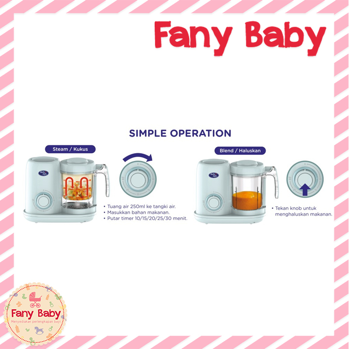 BABY SAFE BABY FOOD MAKER 7IN1 / LB015