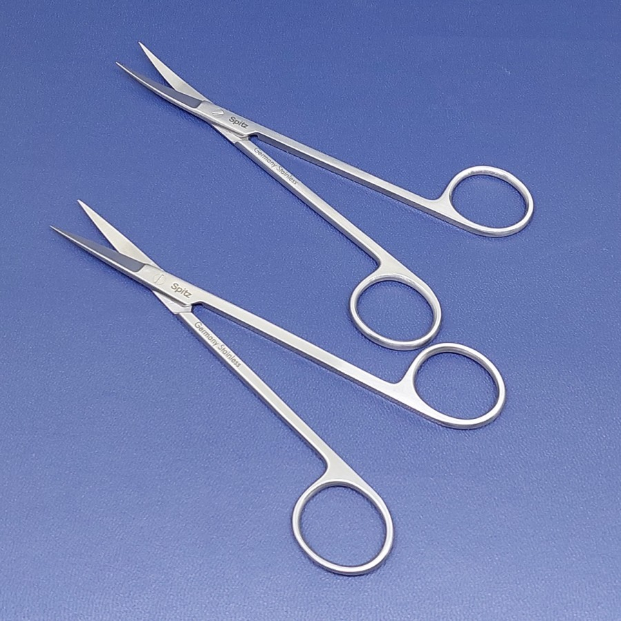 Alat medis Alkes gunting bedah Sanvenero Dissecting Scissor 14 cm|Spitz|Premium Finishng