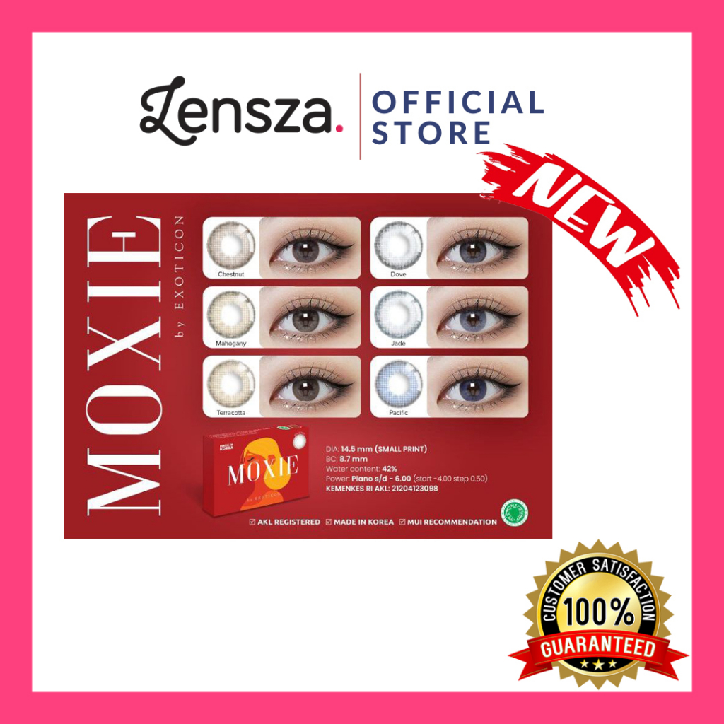 Softlens X2 Moxie / Soflen Warna X2 Halal / X2 Moxie by Exoticon ( Rekomendari MUI )