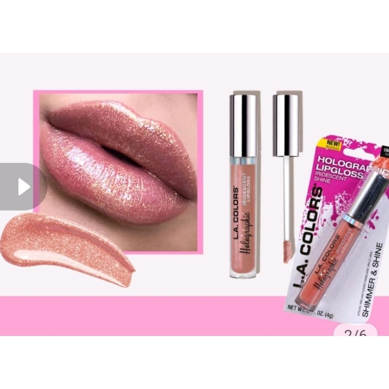 LA Colors HoloGraphic  Lip Gloss