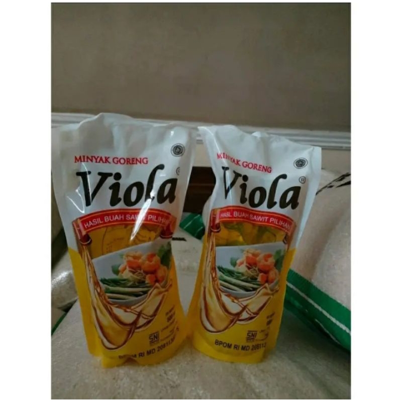

Minyak Goreng Viola Satu paket Isi 2 800ml
