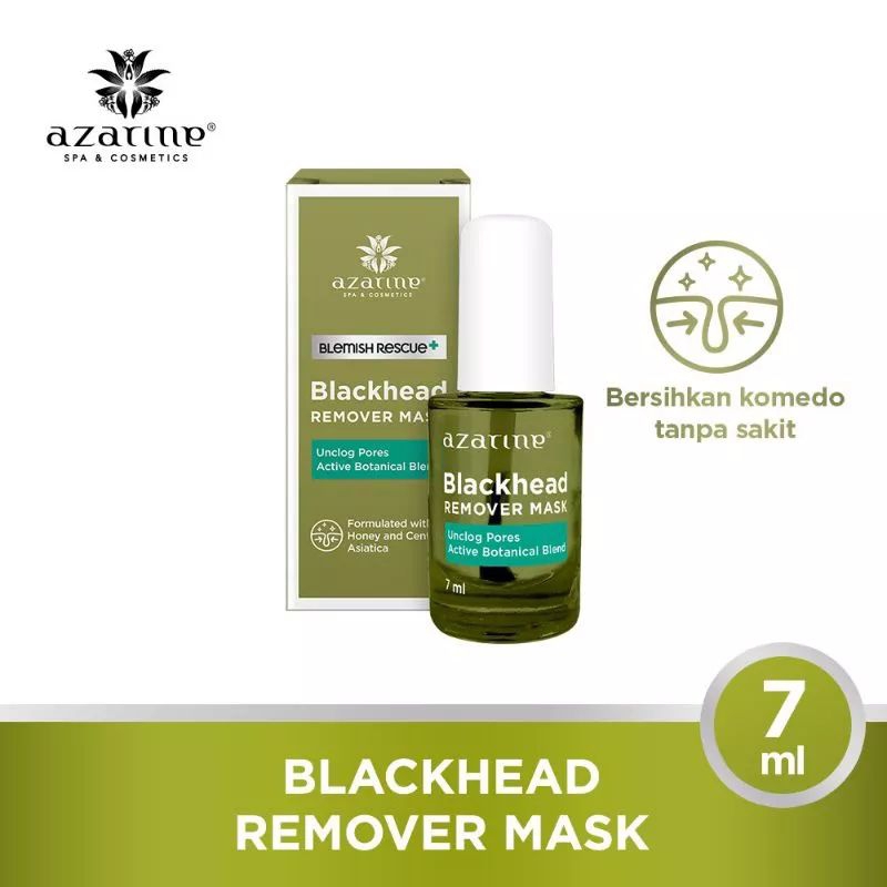 Masker Komedo. Pembersih Komedo. Blackhead Remover. Azarine Blackhead Remover Mask