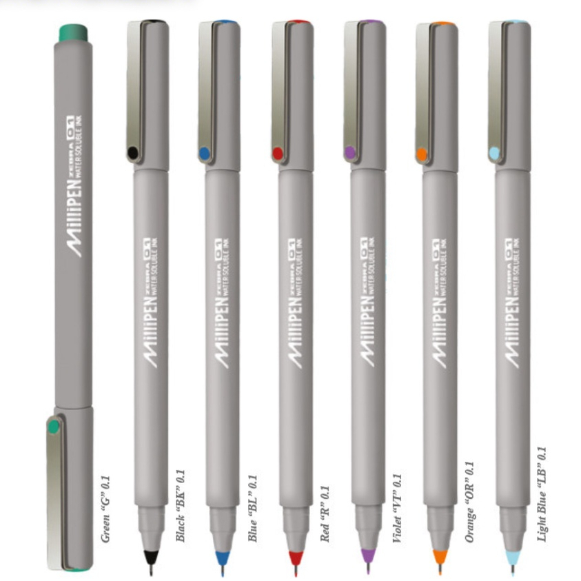 

Pen/Bulpen/Pulpen/Fineliner Zebra Milipen – 01