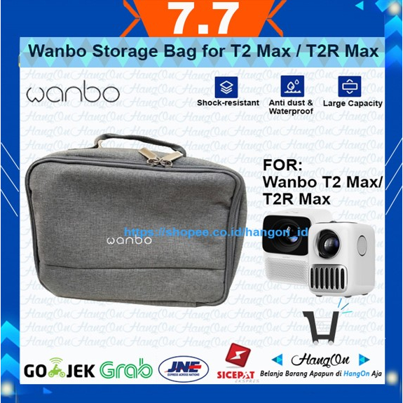 Wanbo Projector Bag for T2 Max / T2R Max Tas Pelindung Waterproof