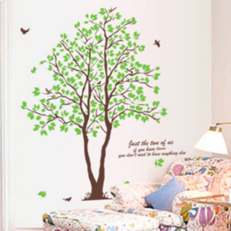 WALLSTICKER WALL STICKER STIKER SETIKER HIASAN DINDING POHON AB DAUN HIJAU DEKORASI RUMAH RUANG TAMU TEMPELAN KERAMIK KRAMIK TEMBOK WALLPAPER WALPAPER DEKOR RUANG KELUARGA DECOR PINTU JENDELA KACA KAMAR MANDI MINIMALIS CAFE KAFE KEKINIAN @banyak