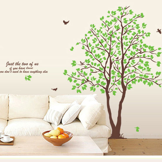 WALLSTICKER WALL STICKER STIKER SETIKER HIASAN DINDING POHON AB DAUN HIJAU DEKORASI RUMAH RUANG TAMU TEMPELAN KERAMIK KRAMIK TEMBOK WALLPAPER WALPAPER DEKOR RUANG KELUARGA DECOR PINTU JENDELA KACA KAMAR MANDI MINIMALIS CAFE KAFE KEKINIAN @banyak