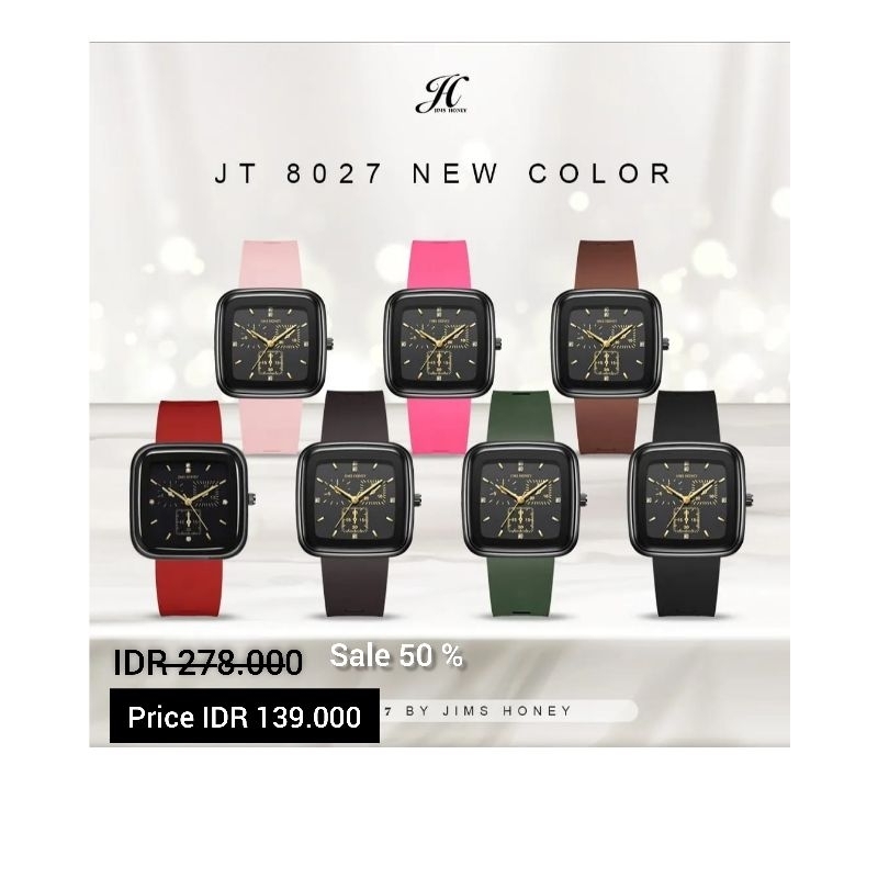 JAM TANGAN JIMS HONEY JT 8027