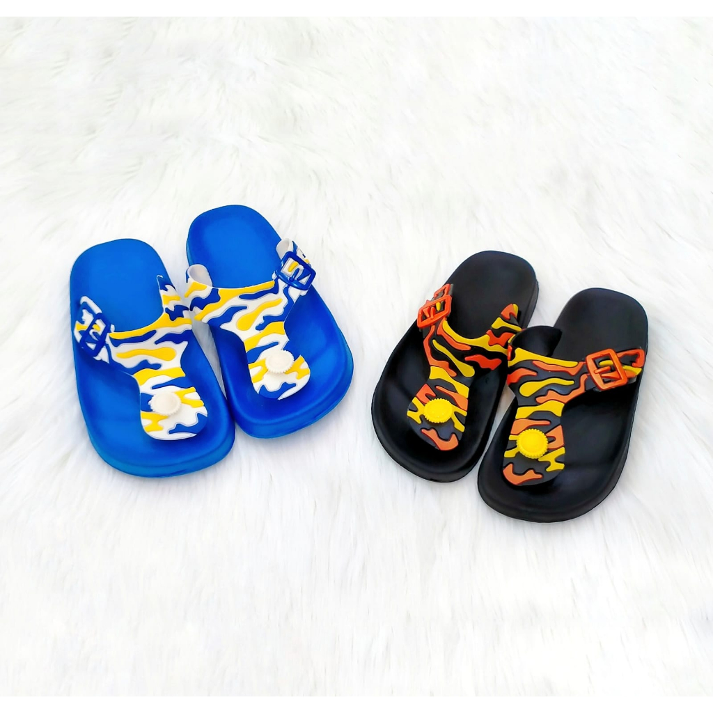 11.11   TERMURAH CUCI GUDANG Sandal Jepit Anak-Anak Cewe/Cowo / Sandal Santai Import