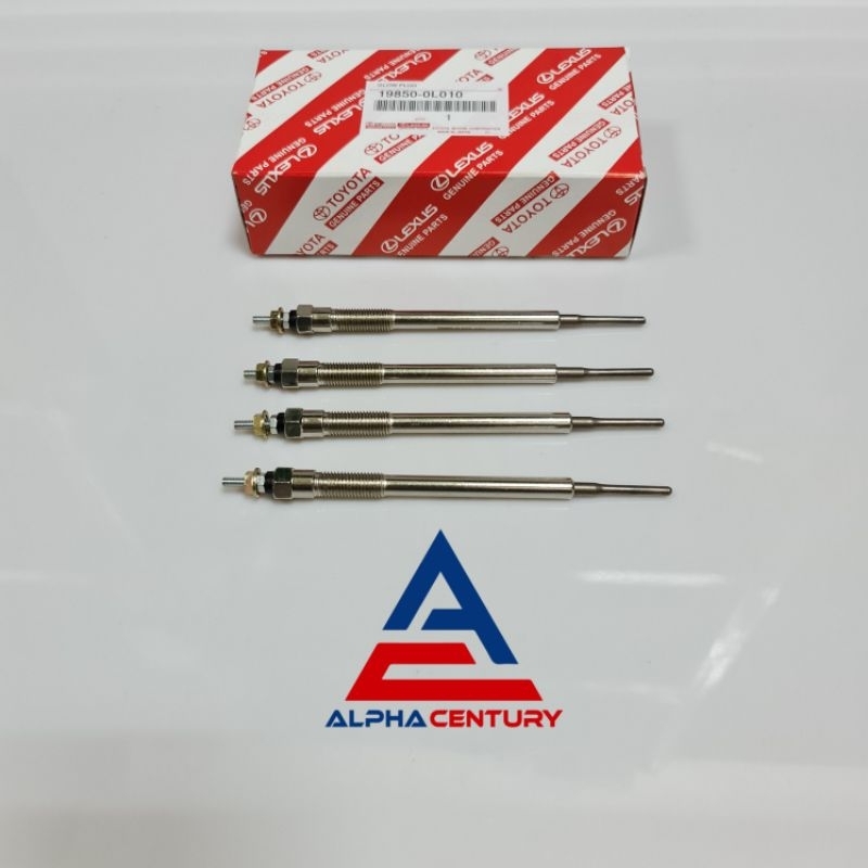 BUSI PEMANAS GLOW PLUG INNOVA HILUX FORTUNER DIESEL ORI GARANSI HARGA PCS