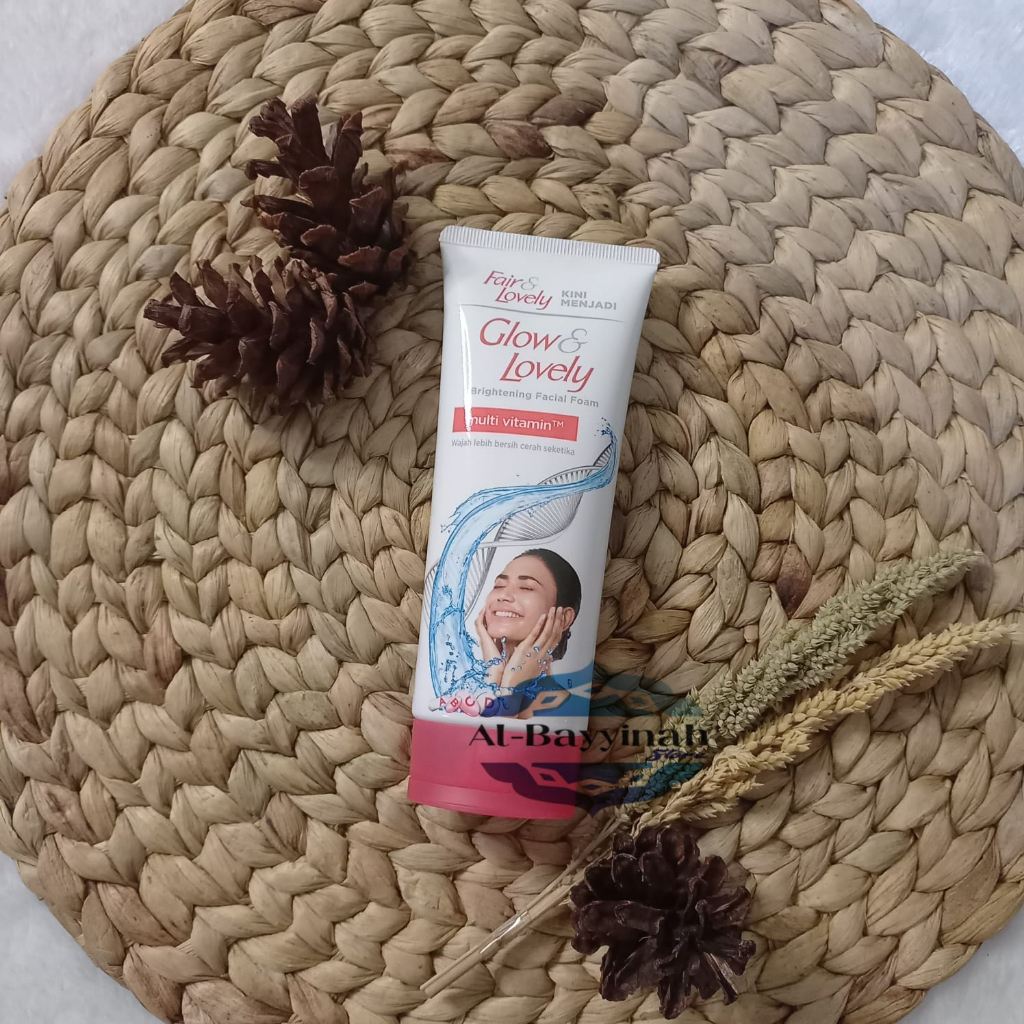 FAIR & LOVELY FACIAL WASH MULTIVITAMIN 100GR - SABUN CUCI MUKA - GLOW & LOVELY - FAIR AND LOVELY - G