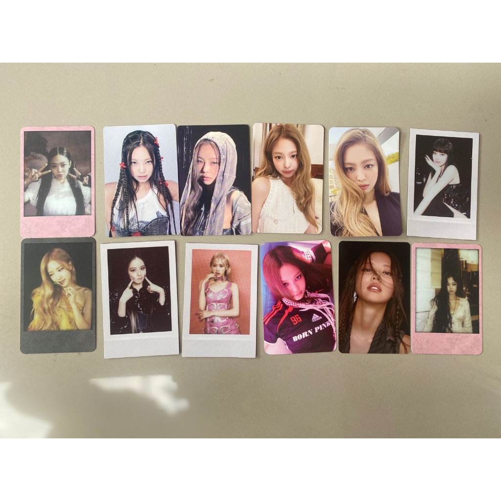 BLACKPINK  PHOTOCARD BORN PINK