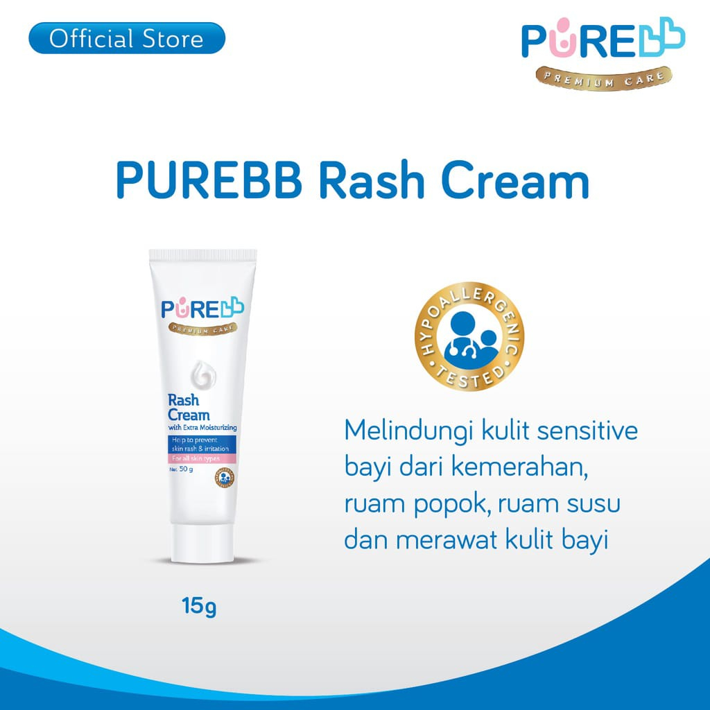 PURE Baby Skincare TREATMENT SERIES ( isi 3 pcs @15 gr )