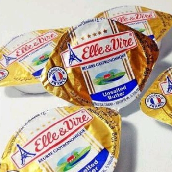 

Elle & Vire Butter Unsalted Mini Cup Portion (10pcs x 10Gr) -BEST PRICE & BEST SELLER-