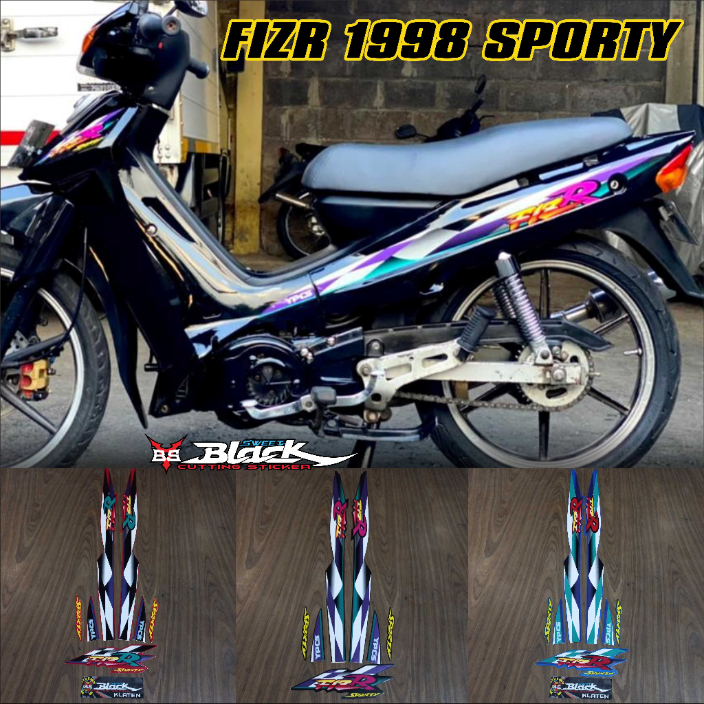 STRIPING FIZR 1998 SPORTY STANDAR & CUSTOM SUPER GLOSSY