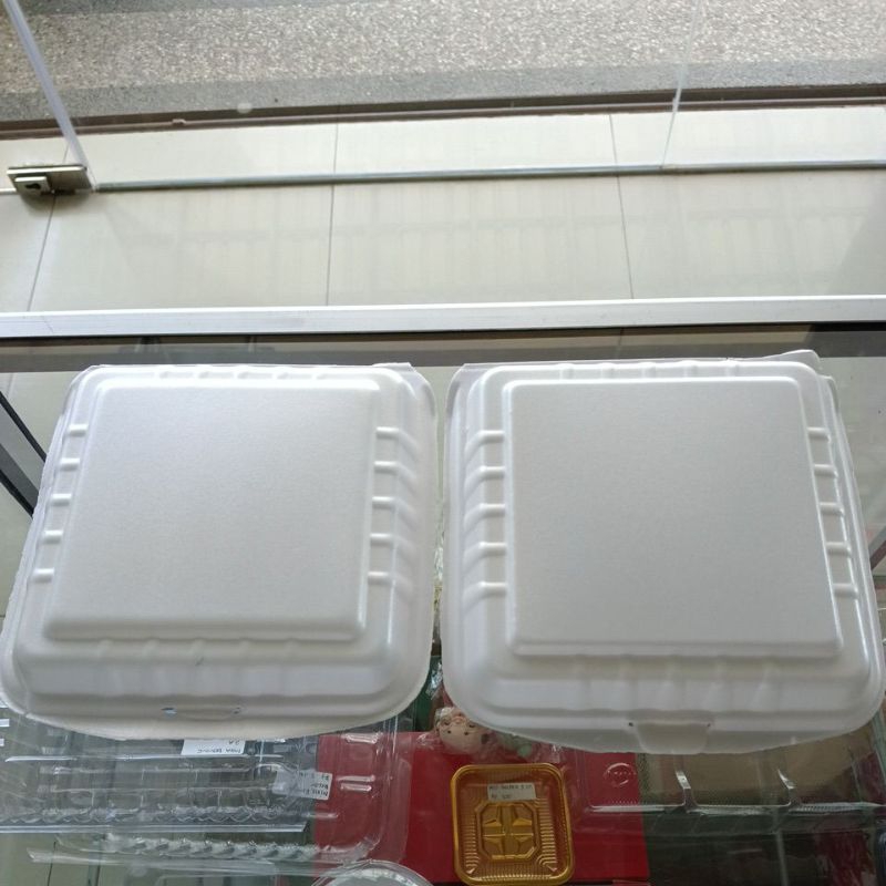 STYROFOAM NASI GABUS POLOS LUX LO3 & LO3S 100 pcs