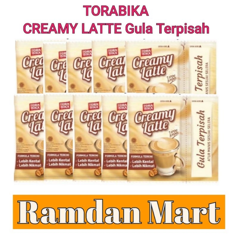 

TORABIKA Creamy Latte Renceng isi 10 Bungkus