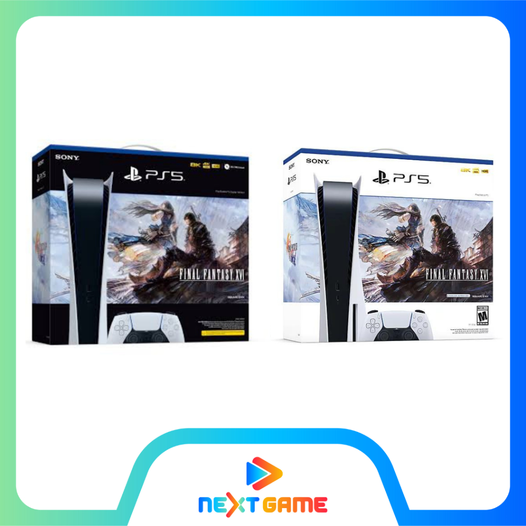 Sony PS5 PlayStation 5 Console Mesin PS5 Bundle Final Fantasy XVI - Final Fantasy 16