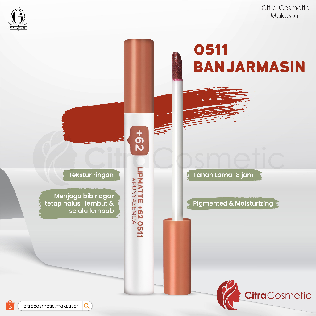 Madame Gie Lip Matte Netizen +62 Series