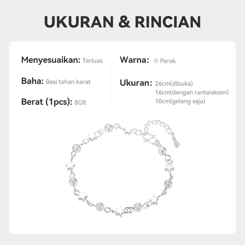 Jual Aksesoris Perhiasan Gelang Kaki Kekinian Untuk Wanita Variasi Multilayer Fashion Trendy Import