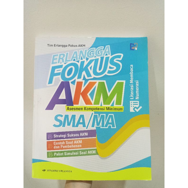 Buku ERLANGGA FOKUS AKM SMA