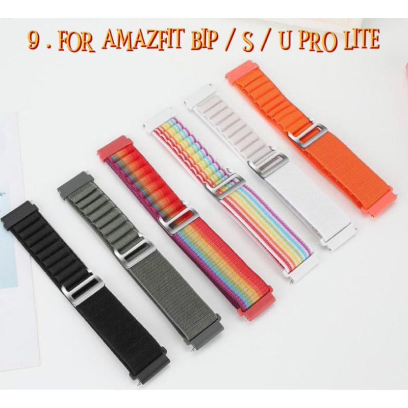Strap / Tali Jam Smart Watch Amazfit BIP S U Pro Lite - 20mm  Nylon