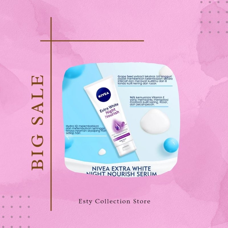 Nivea Body Serum Night Nourish