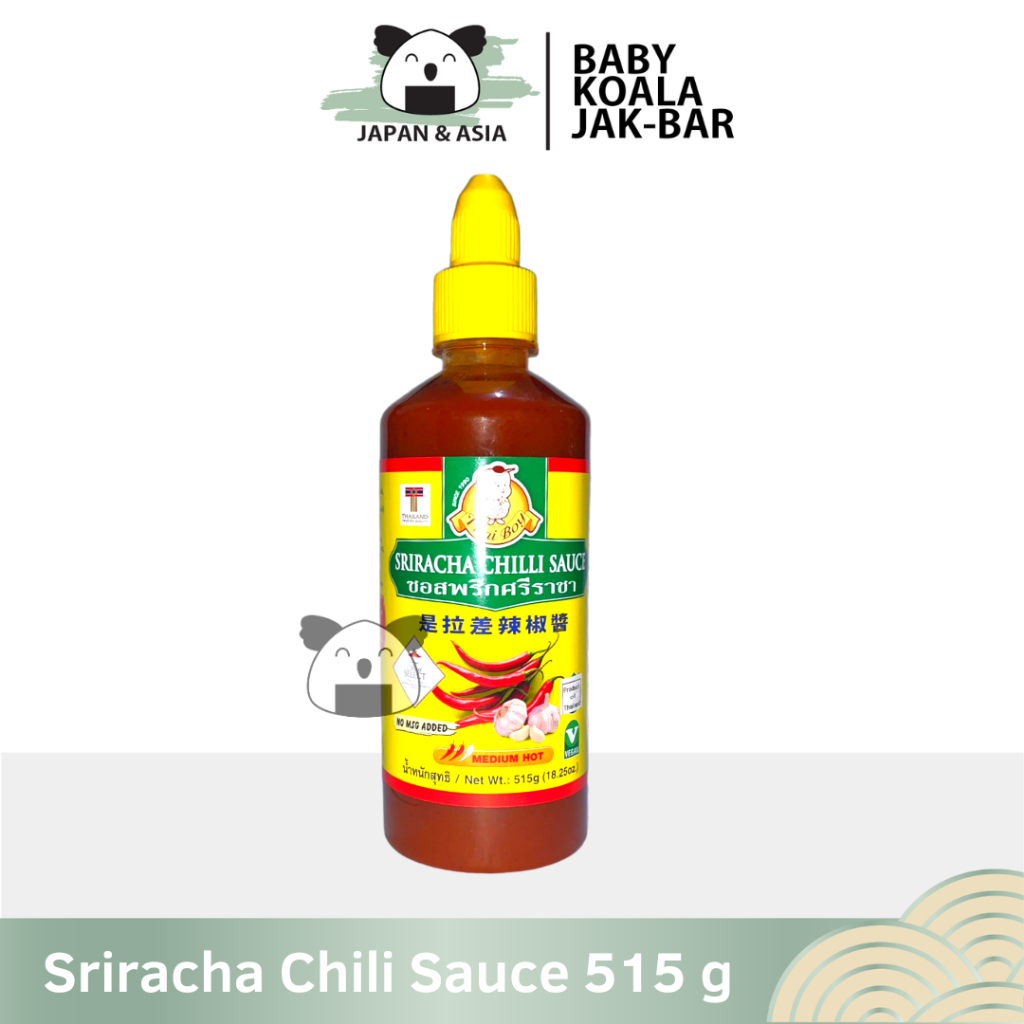 

THAI BOY Sriracha Chili Sauce 515 g | Saos Thailand | Sriracha Chili Sauce,,,