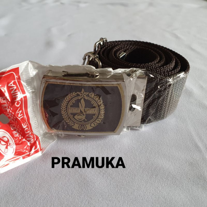 Sabuk ikat pinggang Pramuka kecil kelas 1 2 3 SD per 12pcs